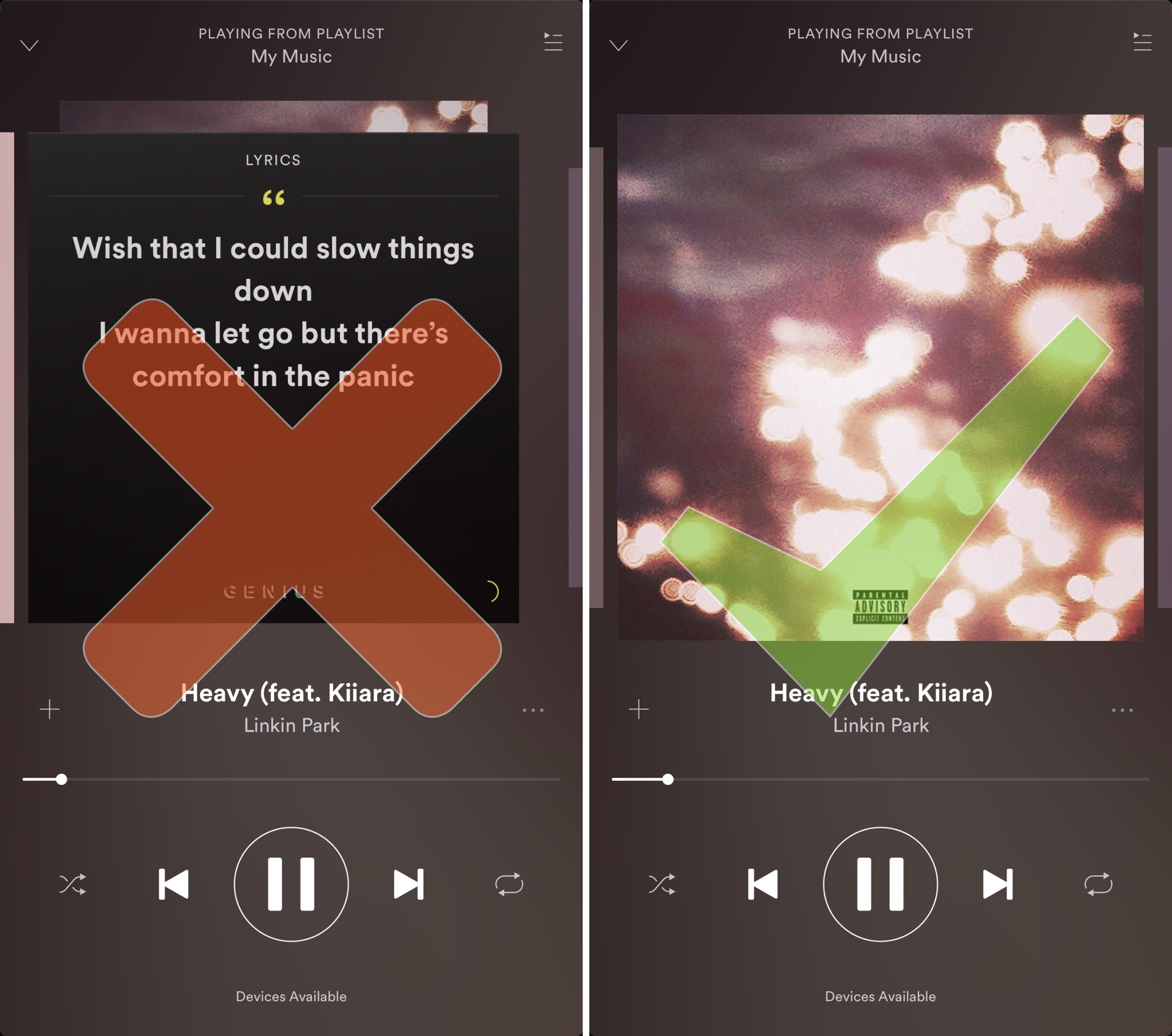 Lyrics On Spotify Iphone App